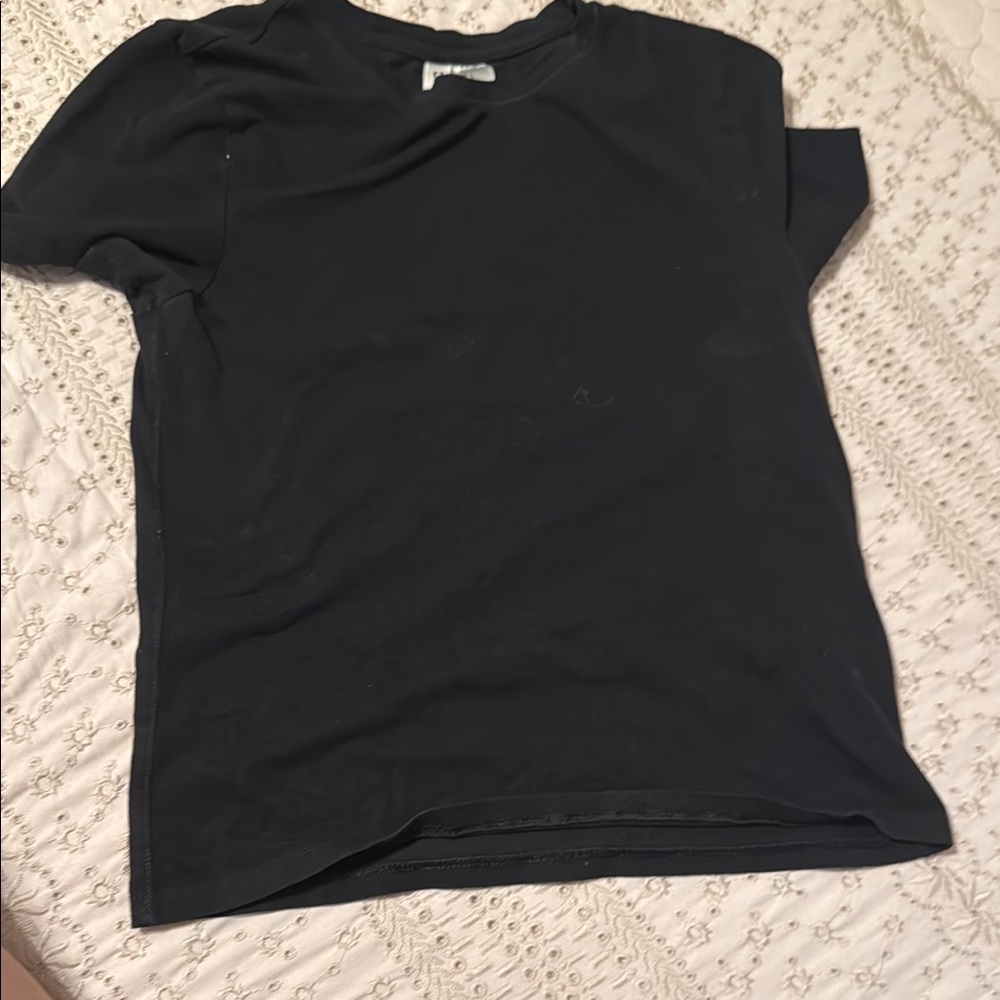 H&M Black Short Sleeve Tee
